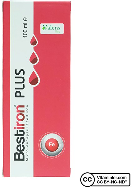 Bestiron Plus Demir Şurup 100 ml fiyatları