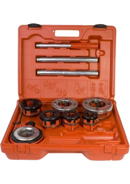 Süper Ego Mekanik Boru Pafta Takımı 1/2''-2''