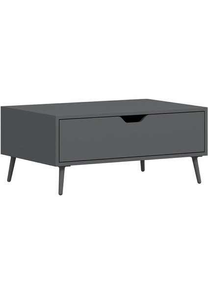 Elina Ayaklı Orta Sehpa - Antrasit/antrasit indirimleri
