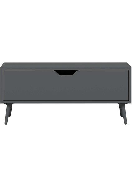 Elina Ayaklı Orta Sehpa - Antrasit/antrasit