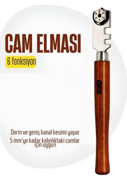 Modacar Elmas Cam Kesici - Kalem Tipi Cam Kesici Cam Kesme Elması fiyatları