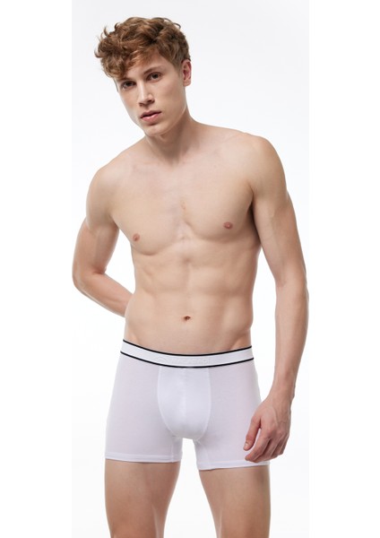 Erkek 5 Li Pamuk Elastan Boxer 5M075 indirimleri