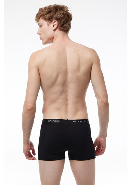 Erkek 5 Li Pamuk Elastan Boxer 5M075