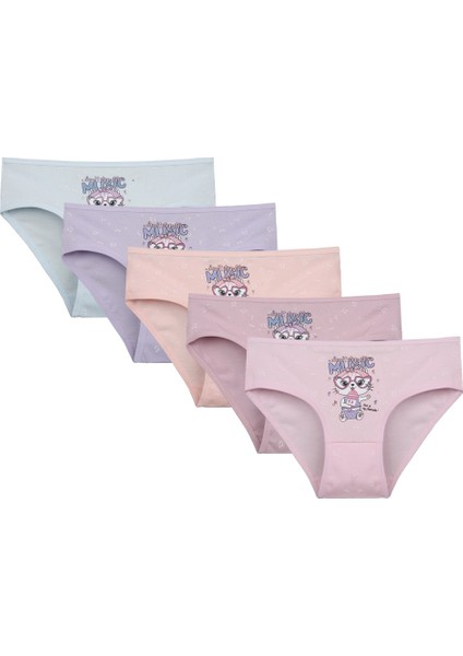 5'li Kız Çocuk Külot