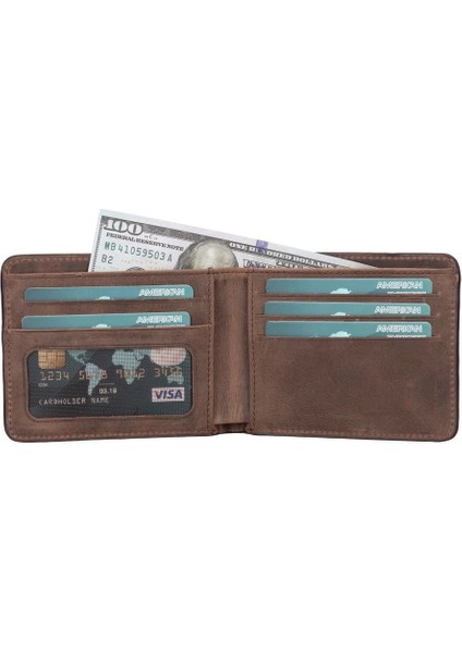 Pier Deri Erkek Cüzdan Koyu Kahve fiyatları