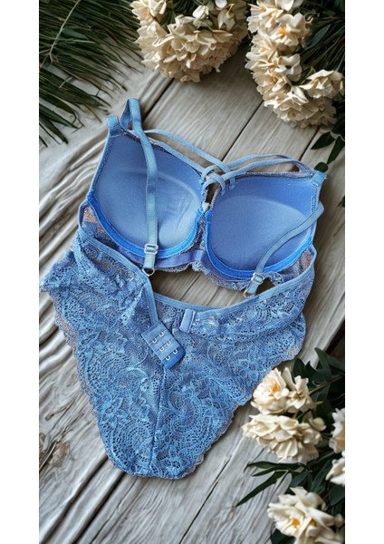 Kadın Dolgulu Destekli Balenli Sütyen Külot Takım fiyatları