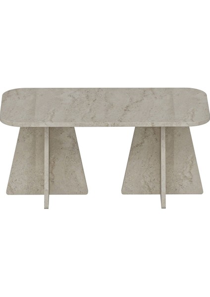 Mantar Orta Sehpa - Traverten