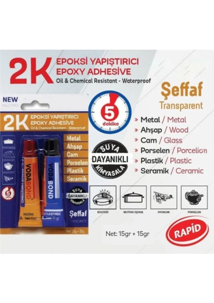 2k Epoksi Yapıştırıcı fiyatları