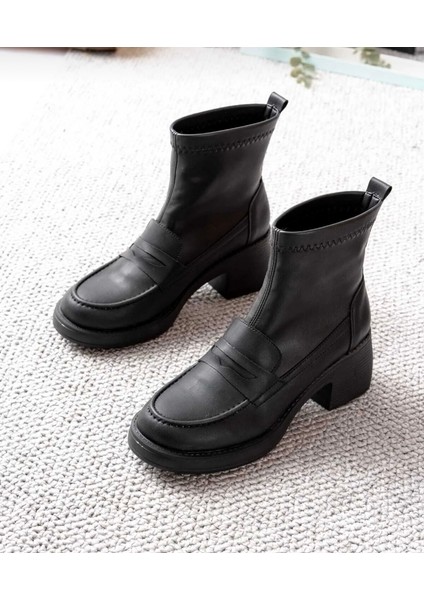 Kadın Siyah Streç Bot fiyatları