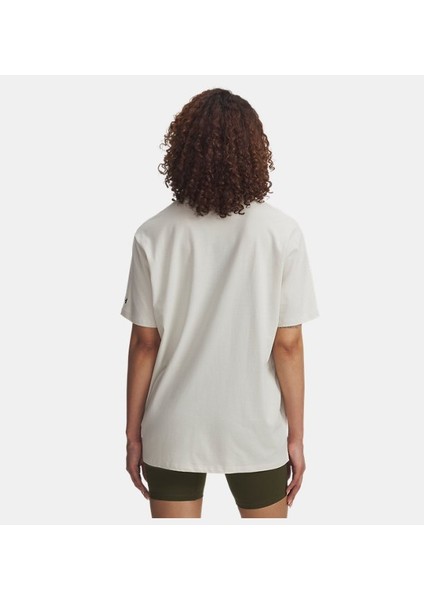 Kadın Ua Rival Oversize Campus Tee T-Shirt 6007883-110 fiyatları