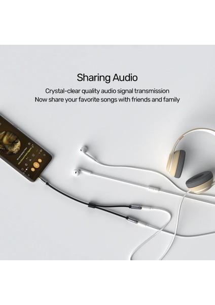 Unıtek 3.5mm Aux Çoklayıcı Y Kablo (Y-C956ABK) fiyatları