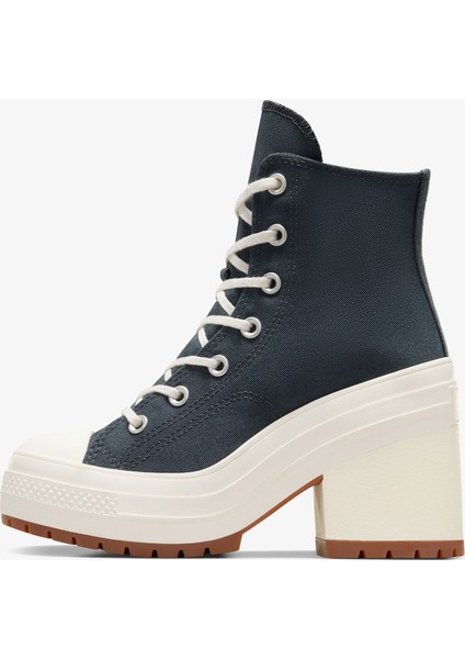 Chuck 70 De Luxe Heel Unisex Lacivert Platform Sneaker.002