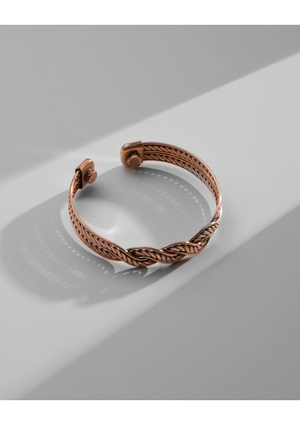 Burgu Yaprak Desenli Manyetik Bakır Bilezik fiyatları