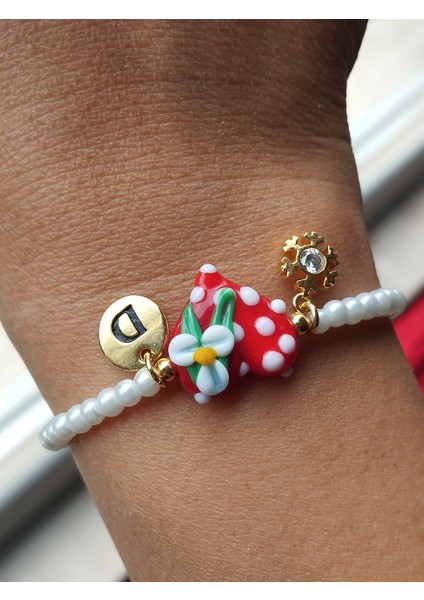 Yılbaşı Kalp Murano, Zirkon Kar Tanesi ve Harf Detaylı Bileklik modelleri