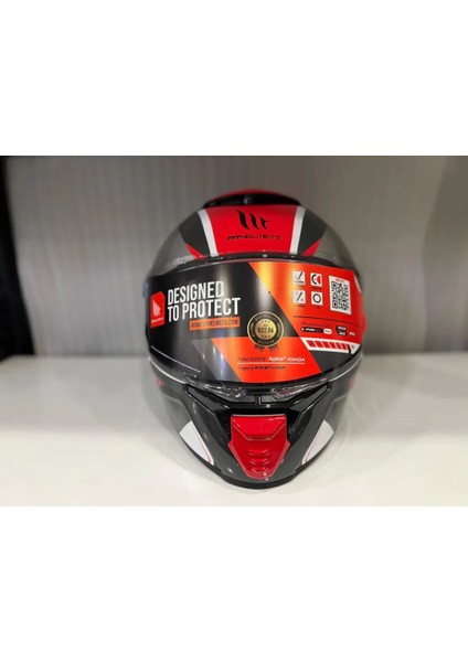 Kask mt Thunder 4 Sv Freeway A17 Parlak