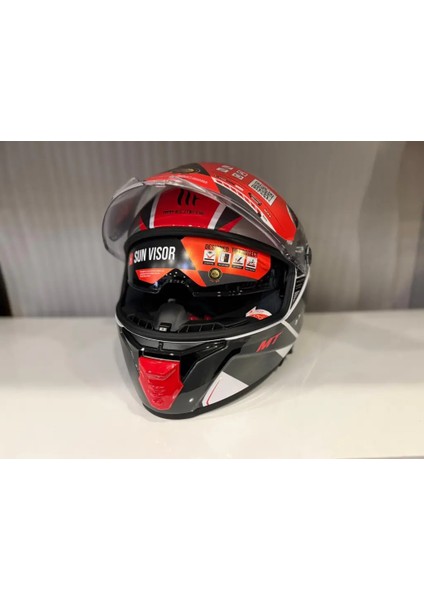 Kask mt Thunder 4 Sv Freeway A17 Parlak fırsatları