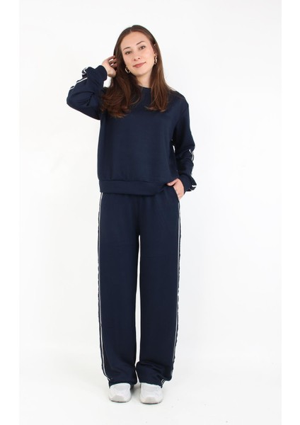 2691 Rajp Rajp Kolu Alt Kenarları Yazılı O Yaka Osho Takım