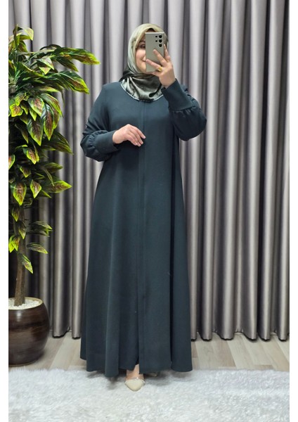 Kadın Tesettür Giyim Büyük Beden Hürrem Kol Ferace