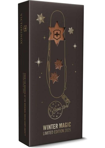 Vt 1.3701.63E1 Clımber Çakı 91MM Wıntermagıc 2025LE,CVZ Ağaç modelleri