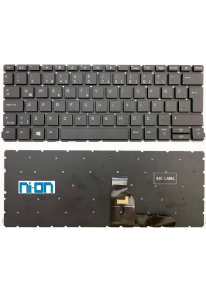 Nion Hp Zhan 66 Pro 13 G4 Uyumlu Notebook Klavye Tr