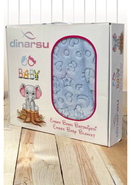 Dinarsu, Kutulu Kabartma Dokulu Bebek Battaniyesi 100x120 fiyatları