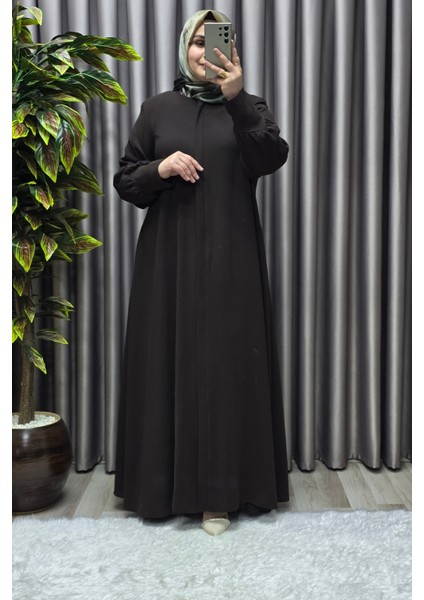 Kadın Tesettür Giyim Büyük Beden Hürrem Kol Ferace