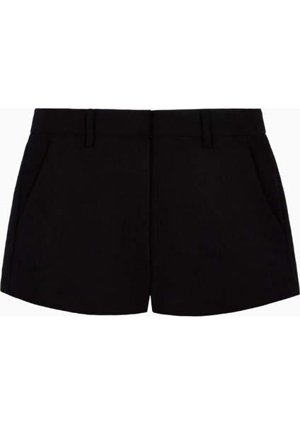 Formal Tailored Micro Yapılandırılmış Lyocell Karışımlı Kadın Şort fiyatları