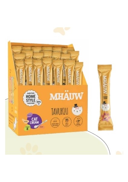 Tavuklu Kedi Ödül Kreması 10 Lu Paket