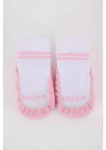 Bfs U.s. Polo N Çarık Çorap USB2800 Beyaz-Pembe fiyatları