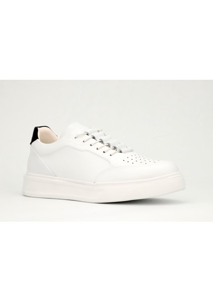 Hakiki Deri Beyaz Spor Erkek Ayakkabı Eva Taban - 2633 fiyatları