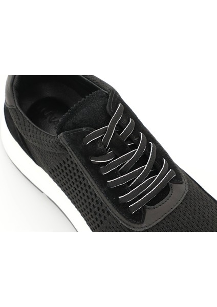 Triko Örme/süet Deri Casual Spor Erkek Ayakkabı – Eva Taban 2321