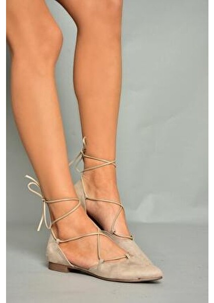 Ten Kadın Babet Süet Tabanlı 2 cm Topuk Yüksekliği ile Rahat Kullanım indirimleri