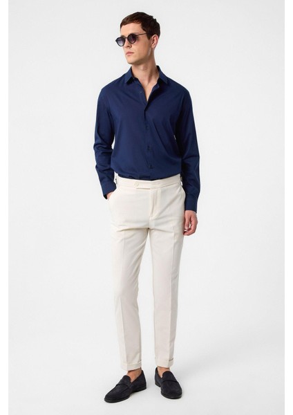 Lacivert Slim Fit Erkek Gömlek fiyatları