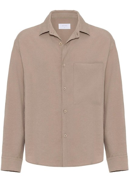 Vizon Relax Fit Modal Kumaş Erkek Gömlek