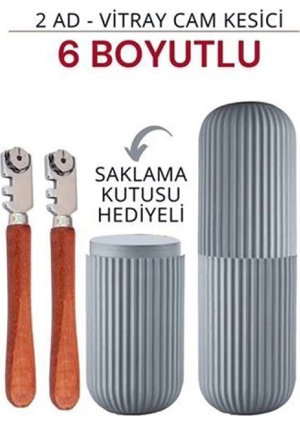 Modacar Elmas Cam Kesici - Kalem Tipi Cam Kesici Cam Kesme Elması 2 Li Kutulu