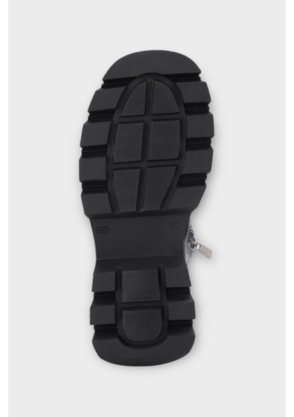 Soğuk ve Suya Dayanıklı Termal Taban Kız Çocuk Bot Siyah