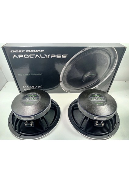 Apocalypse 20CM Midrange - Deaf Bonce Apocalypse Arnold AP-M81AC 600W 300RMS 20CM Midrange fiyatları