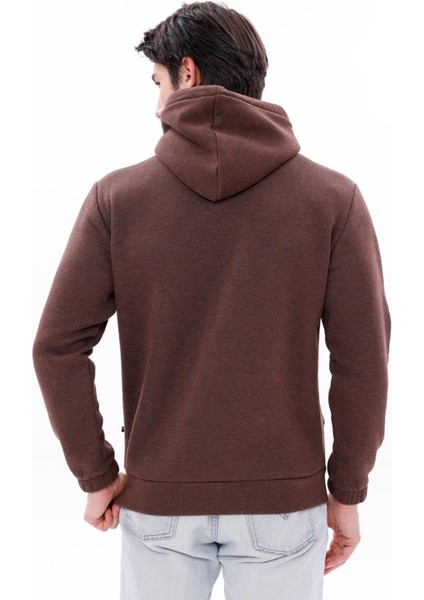 Erkek Kolu Lastikli Kapşonlu Sweat indirimleri