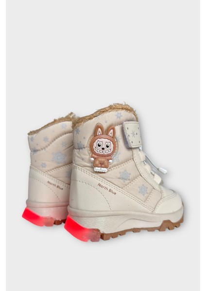 Içi Kürklü Suya Dayanıklı Soğuk Geçirmez Bebe Çocuk Bot Bej indirimleri