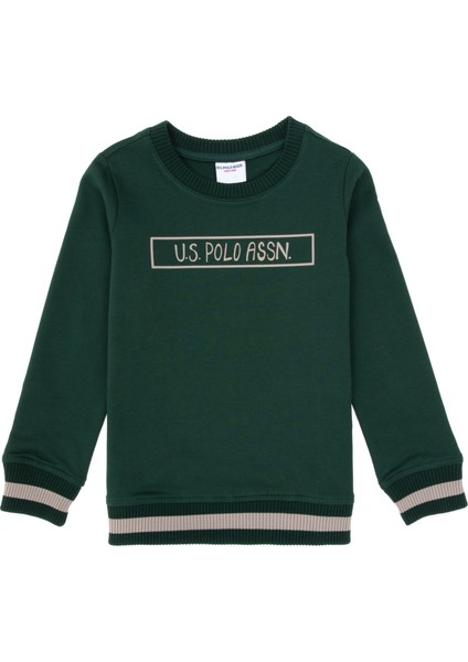 Erkek Çocuk Koyu Yeşil Sweatshirt 50314006-VR079