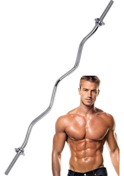 120 cm Z Bar Krom Içi Dolu Halter Barı Ağırlık Plakası Takma Agirlik Halter Kaldırma Barı Spor Aleti fırsatları