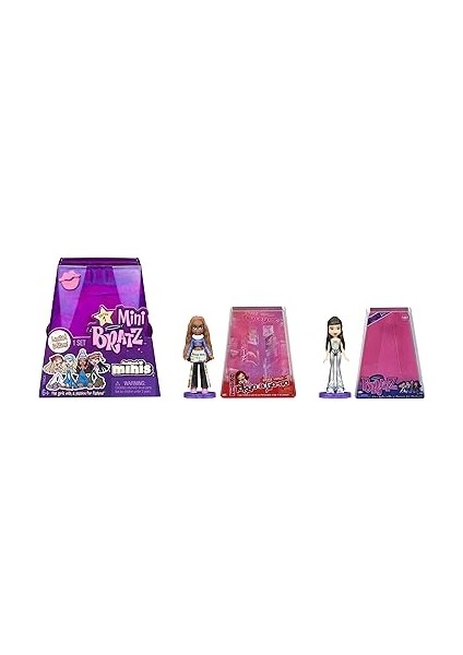 Miniverse Bratz Minis - Her Pakette 2 Bratz Minisi, Kör Ambalaj Ekran Olarak Iki Katına Çıkıyor, Y2K Nostalji, Koleksiyonerler 6 7 8 9 10+ Yaş fırsatları