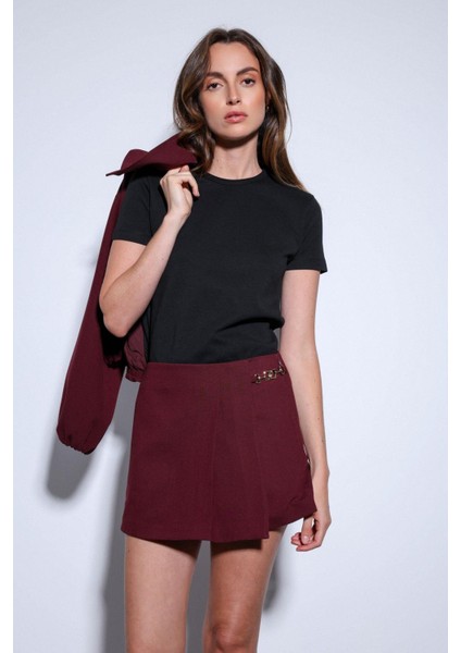 Siyah Basic Kadın T-Shirt modelleri