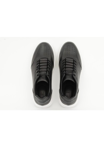 Hakiki Deri Siyah Spor Erkek Ayakkabı Eva Taban - 2633 indirimleri