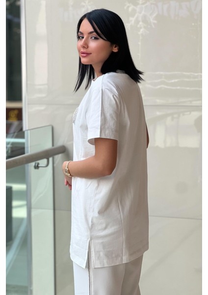 4877 Mssm Taşlı Tshirt fiyatları