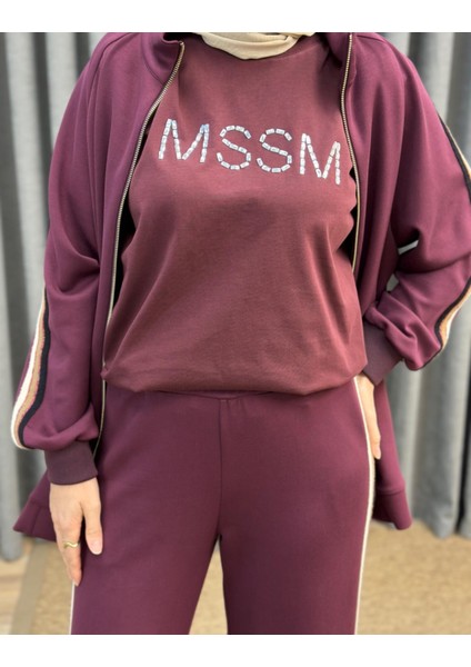4877 Mssm Taşlı Tshirt modelleri