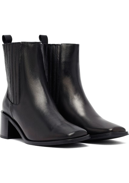Kadın Siyah Fermuarlı İnce Topuklu Bot 25WFE402114 indirimleri