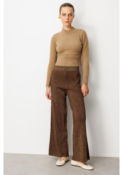 Yarım Balıkçı Kısa Triko Kazak-VİZON