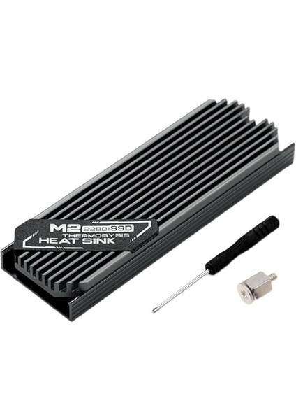 Ultradünner M.2 SSD Soğutucu Gövde M2 2280 Solid State Sabit Disk Alüminyum Soğutucu Soğutucu Soğutma Isıtma Pedi