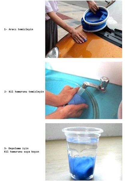 Kil Hamuru Clay Bar 38070 180 gr Araç Yüzey Temizleyici modelleri